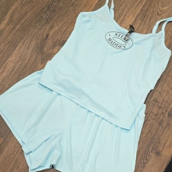 Steve Madden Adjustable Cami & Short PJ Set - Picture 4 of 6